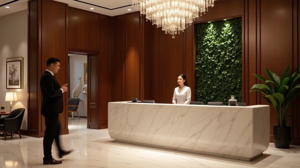 Service d'hôtesse d'accueil haut de gamme à paris